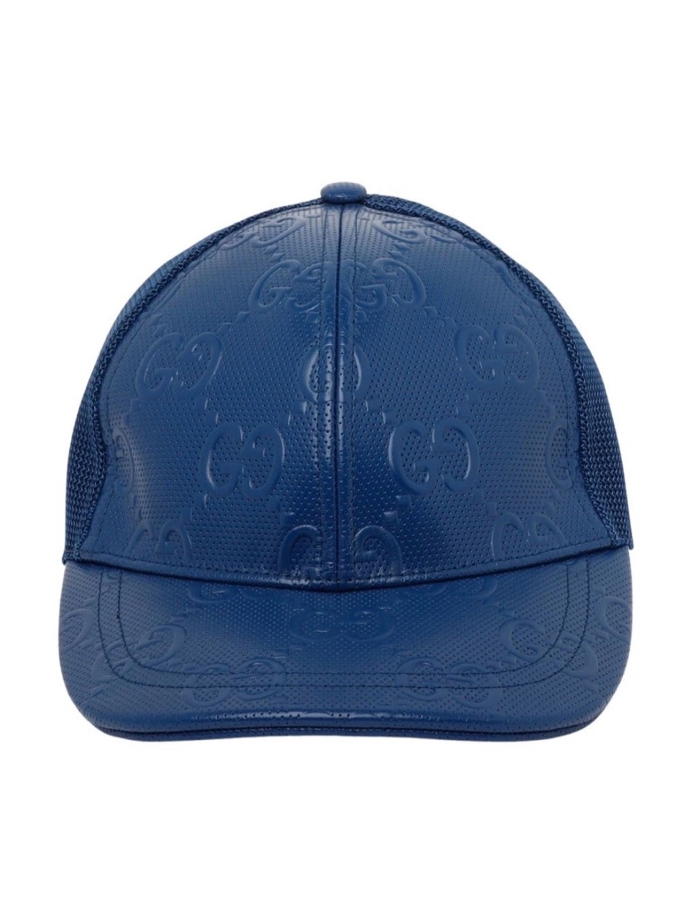 GUCCI GG LEATHER BASEBALL HAT